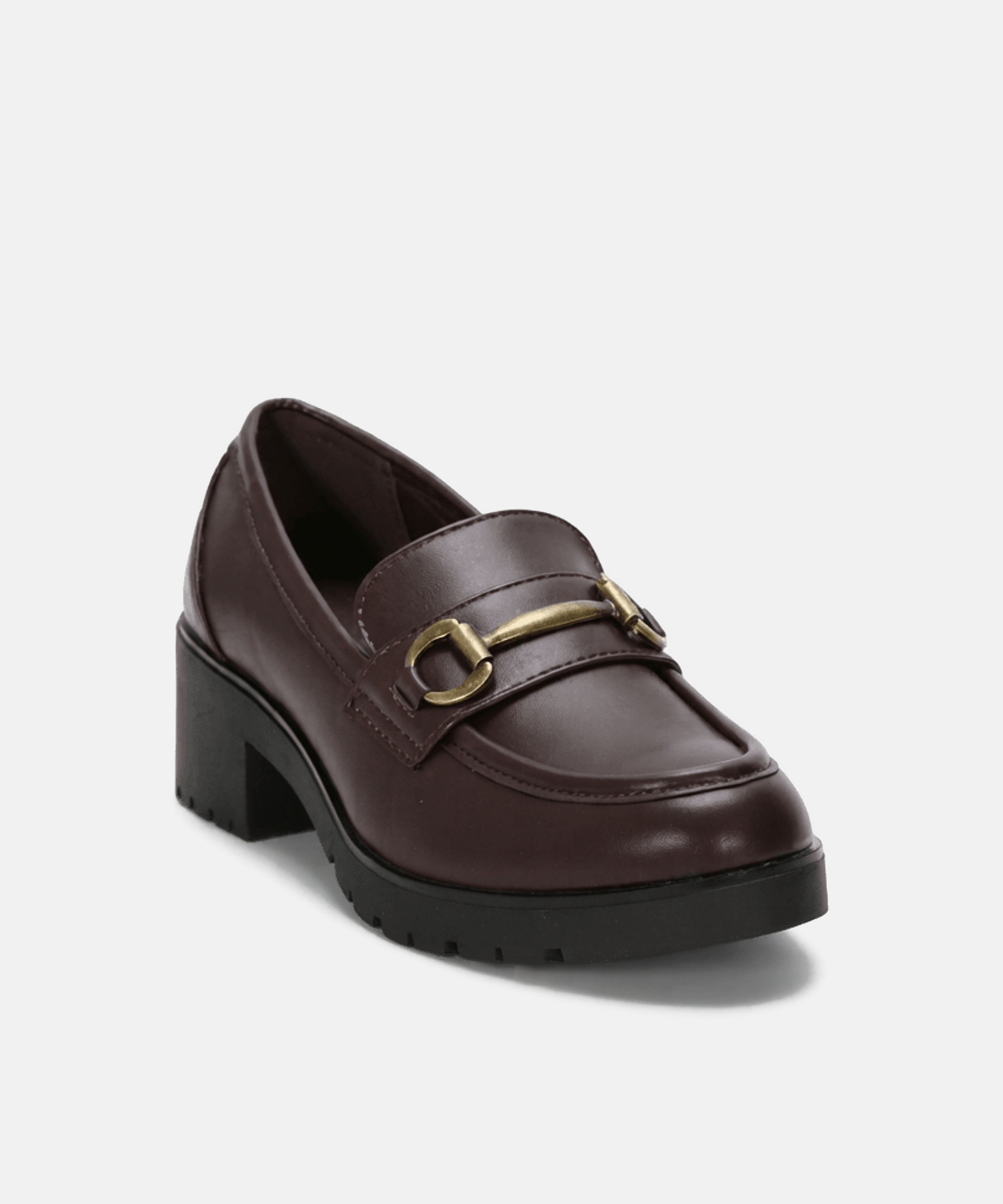 Mocassim salto fivela  image number null